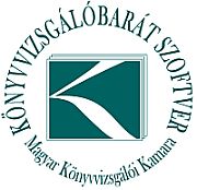 „Könyvvizsgálóbarát szoftver” logó