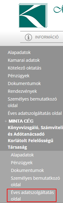 Könyvvizsgáló Társaság Neve